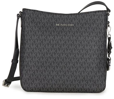 michael kors signature bag black|Michael Kors signature crossbody.